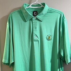 FootJoy Mint Green Polo from 2022 IS Open at The Country Club